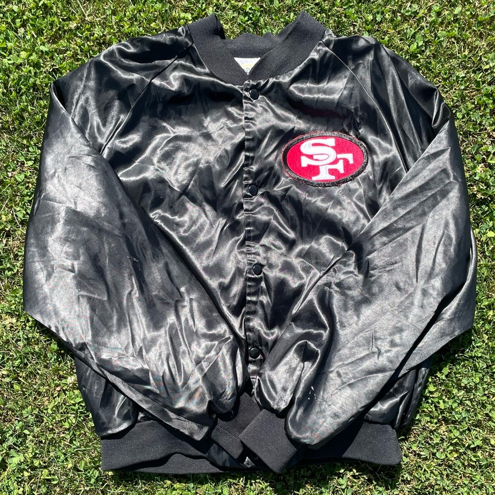 San Francisco 49ers chalkline vintage jacket size XL.